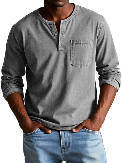 Oliver– Vintage Henley Shirt