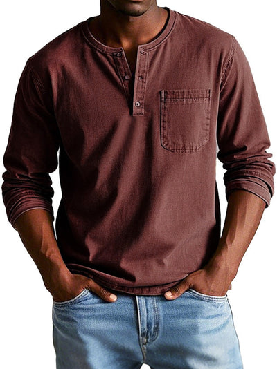 Oliver– Vintage Henley Shirt