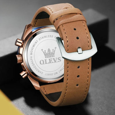 quartz watch with water resistance