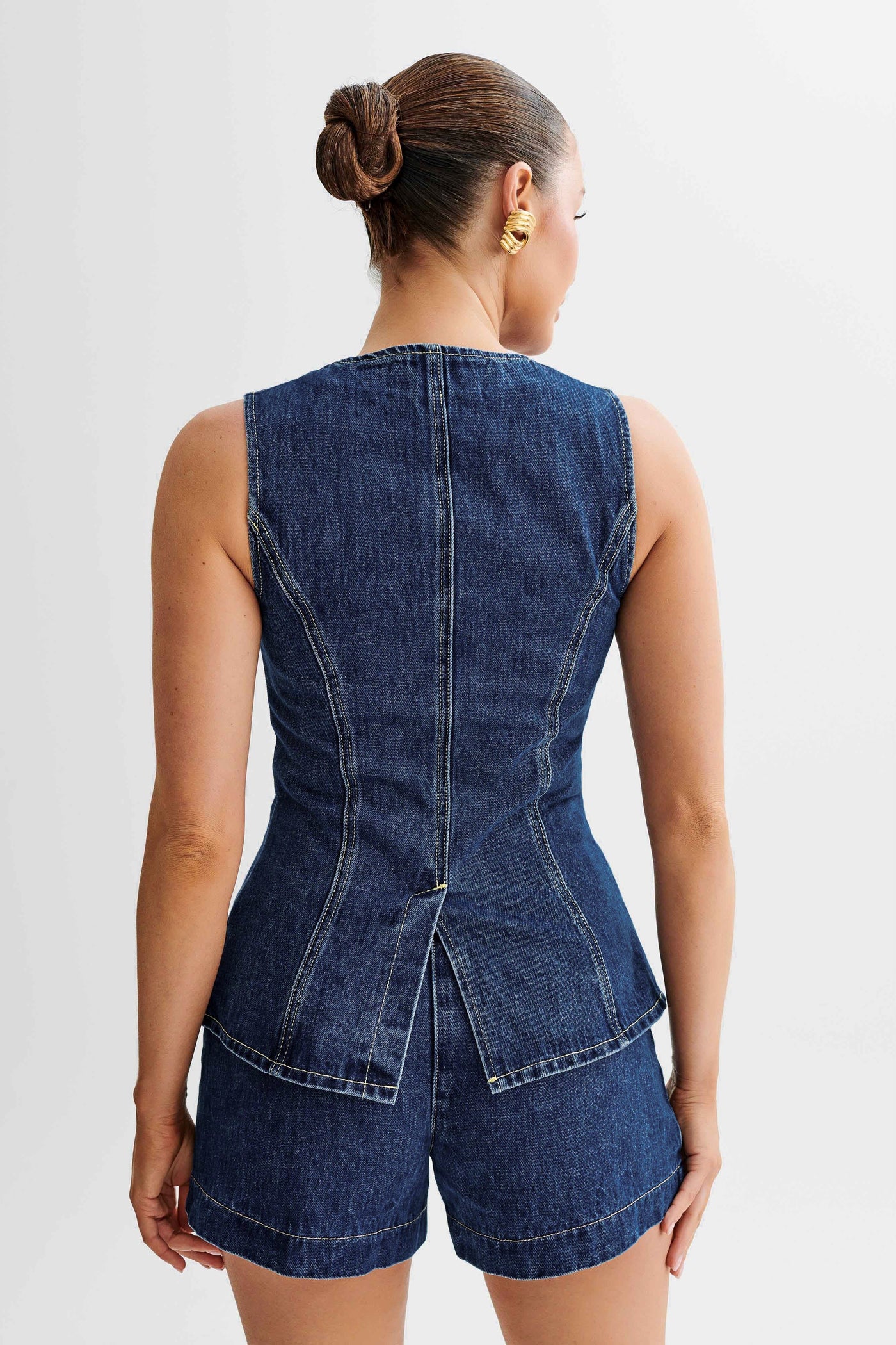 Aria  | Chic Denim Two-Piece Set