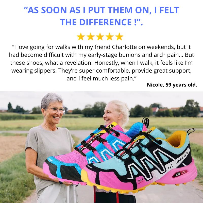 Maddie- Orthopedic Comfort Walking Shoes