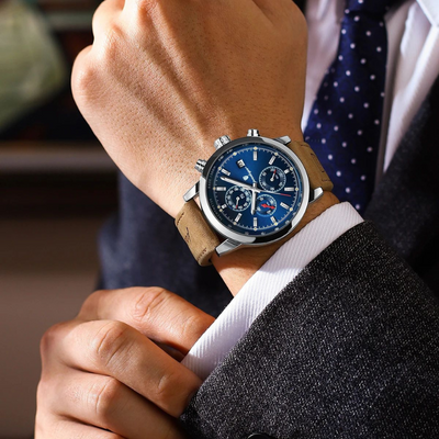 Luxurious, trendy men's watch