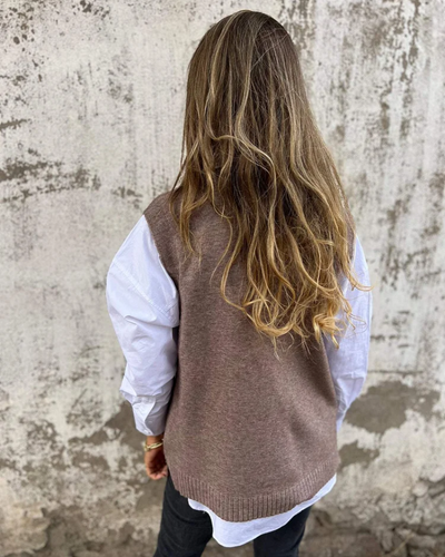 Luna | Cozy Knit Sweater Vest
