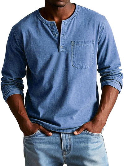 Oliver– Vintage Henley Shirt