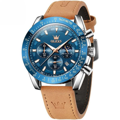 quartz watch with water resistance