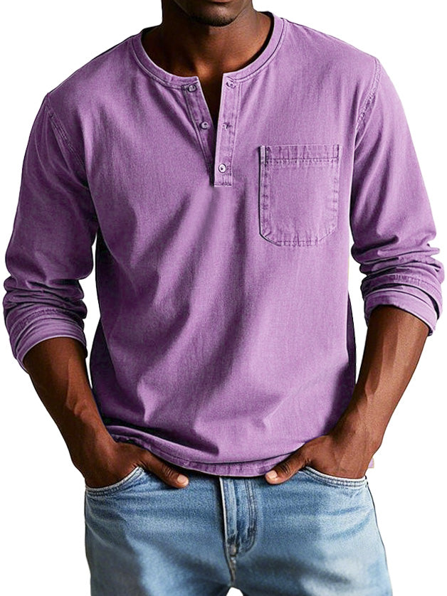 Oliver– Vintage Henley Shirt