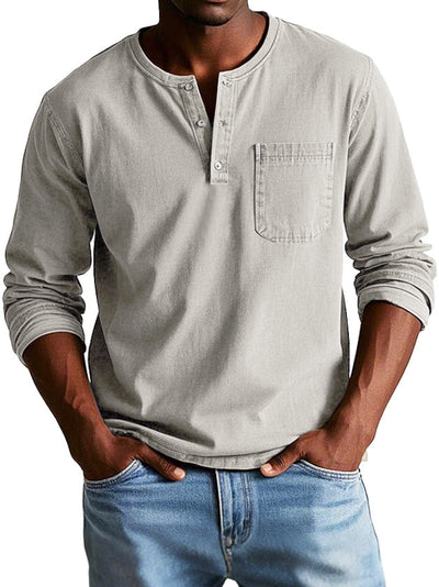 Oliver– Vintage Henley Shirt