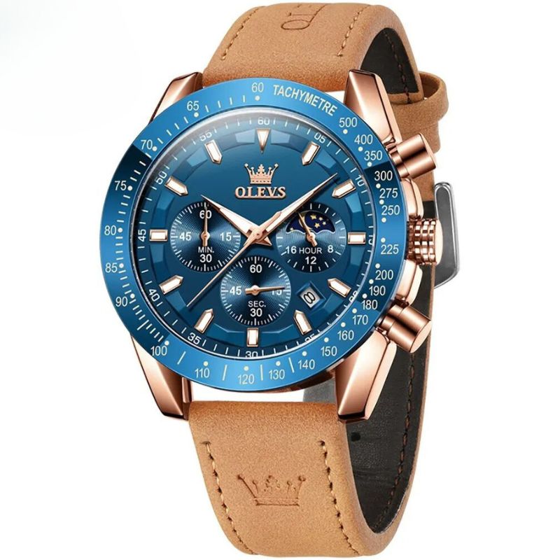 quartz watch with water resistance