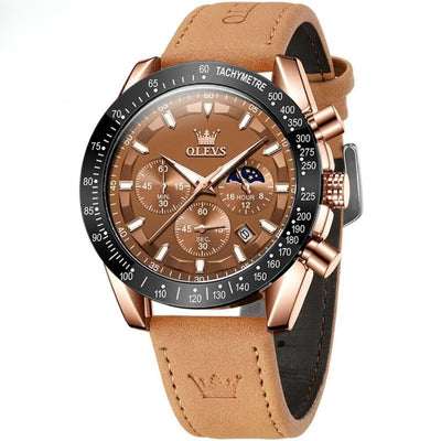 quartz watch with water resistance