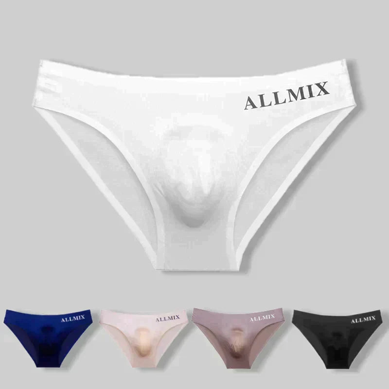 Athena/ Sexy Transparent Breathable Comfortable 3D Ice Silk Underwear