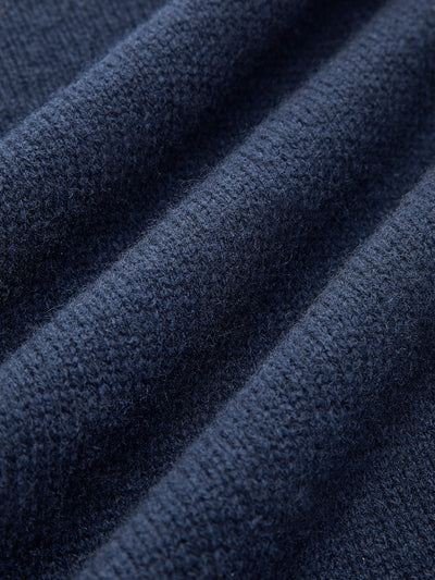 Karen | Denim-Collared Knit Sweater