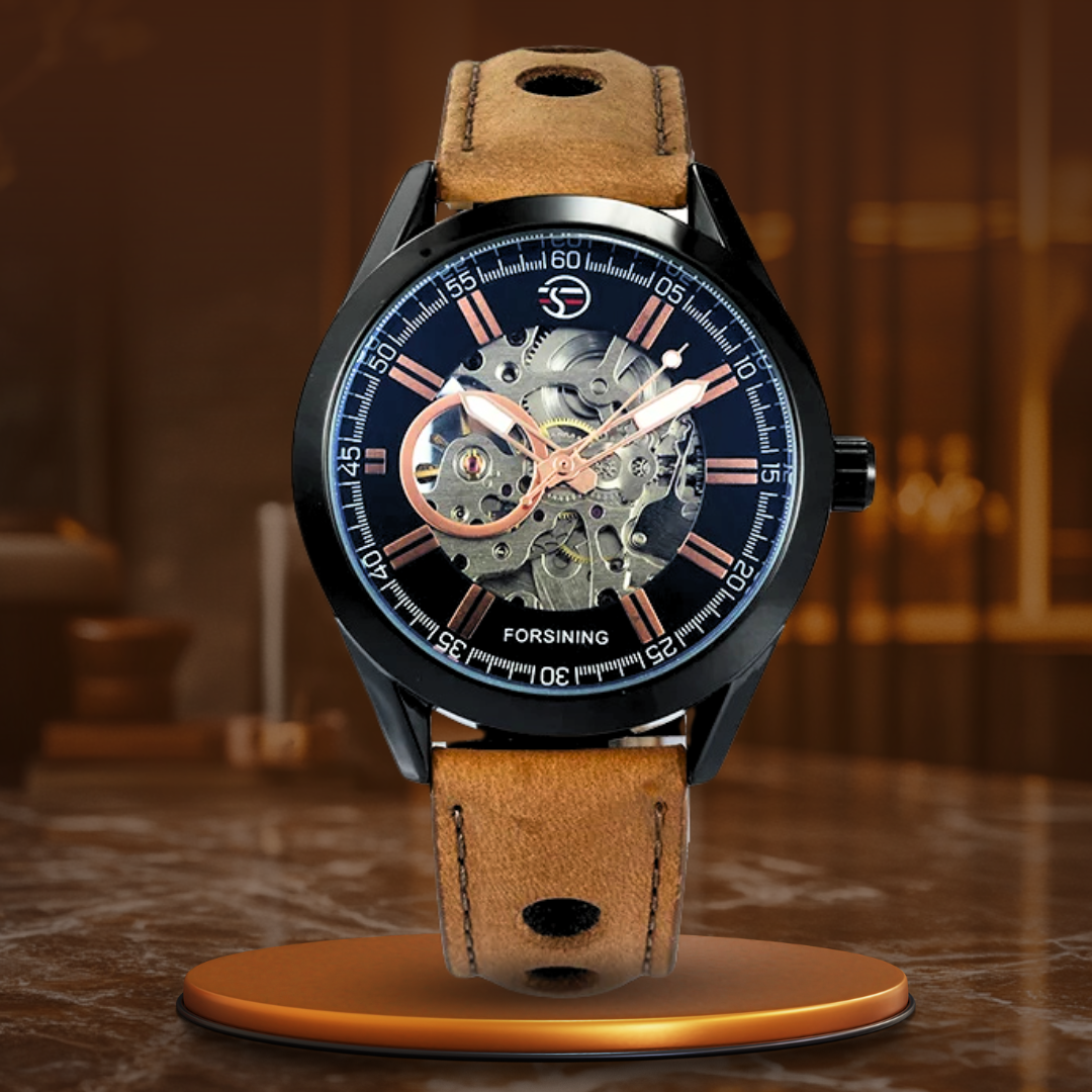 Sporty automatic watch