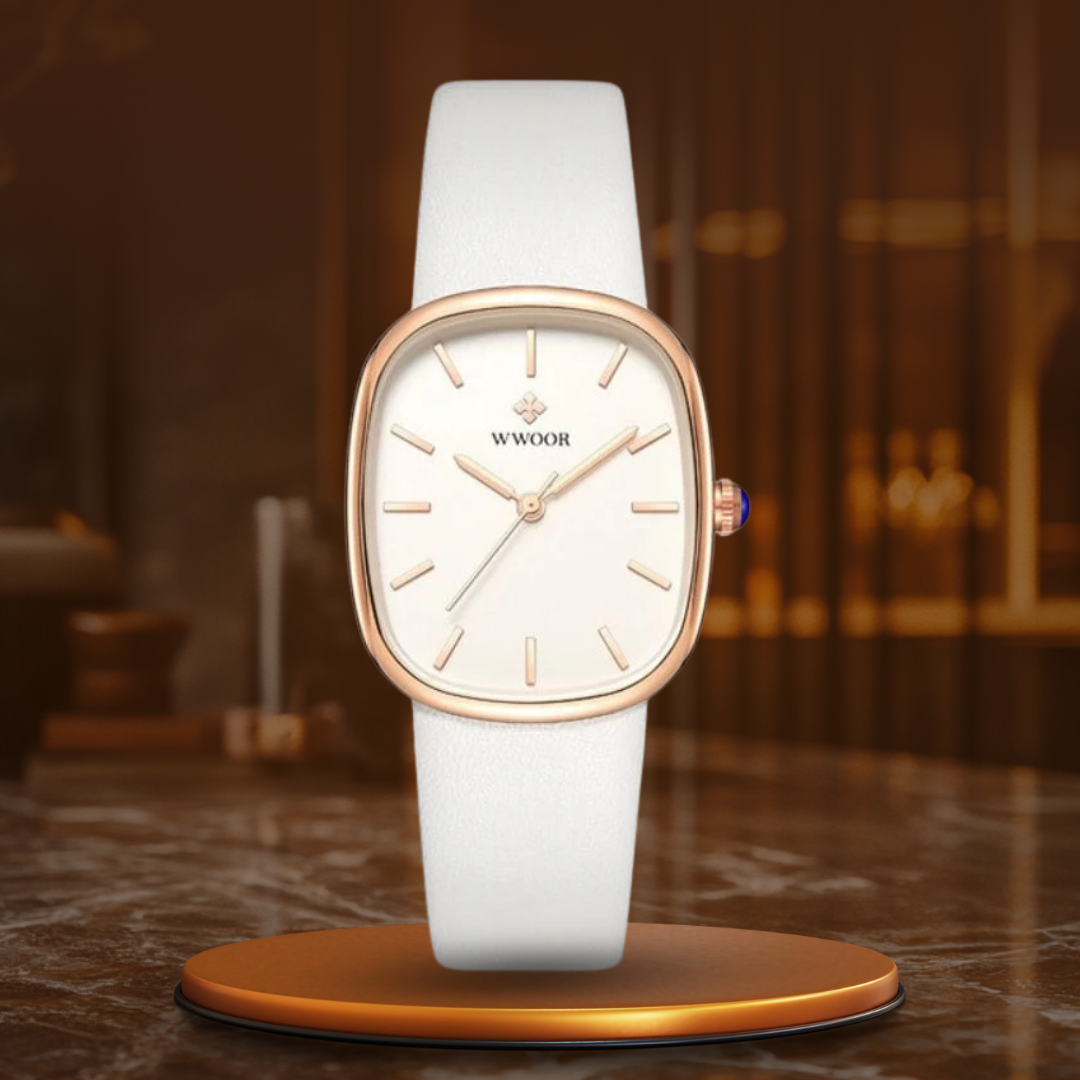 Fashionable quartz watch.