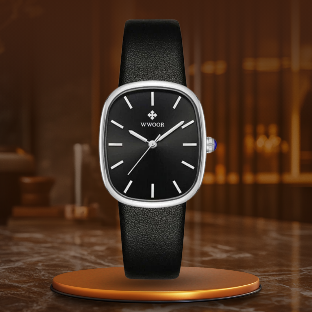 Fashionable quartz watch.