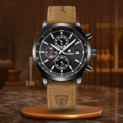 Luxurious, trendy men's watch