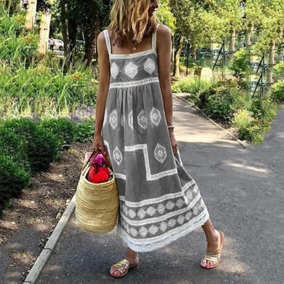 Evelyn | Sleeveless Vintage Dress