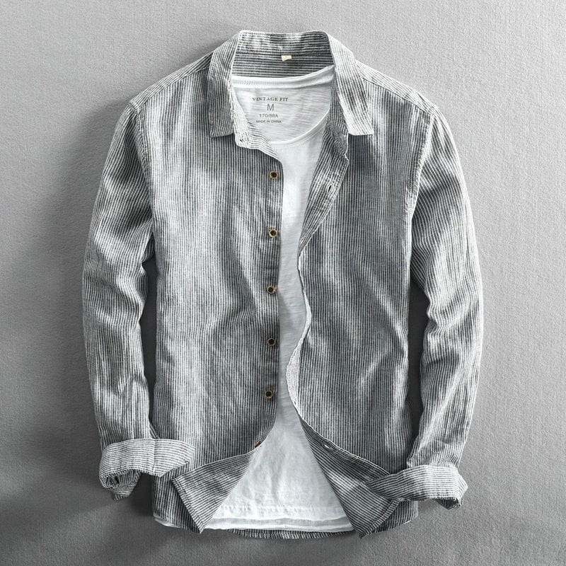 Julian™ | Classic Linen Beach Shirt