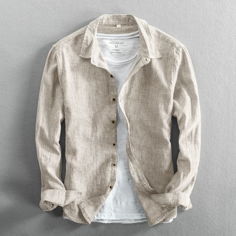 Julian™ | Classic Linen Beach Shirt