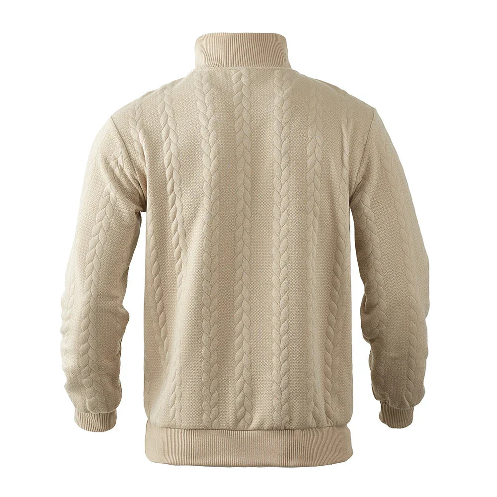 Logan | Luxe Quarter Zip Sweatshirt