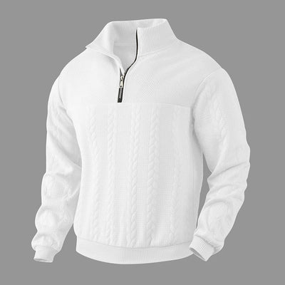 Logan | Luxe Quarter Zip Sweatshirt