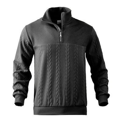 Logan | Luxe Quarter Zip Sweatshirt