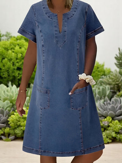 GEORGIA | Soft Denim Dress