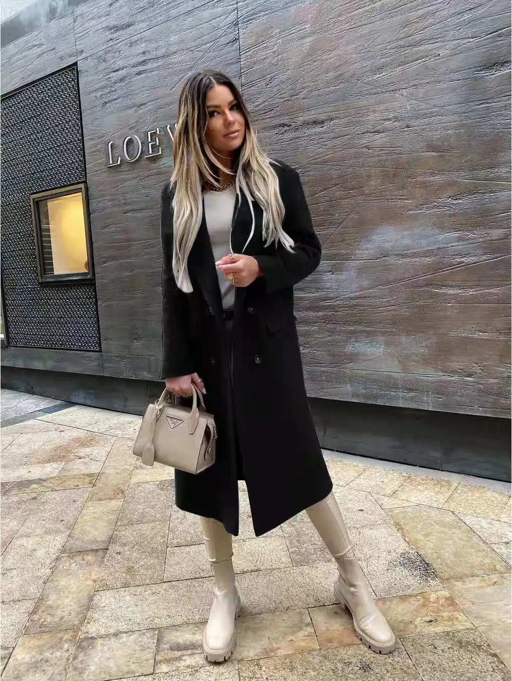 Celeste™ Long Coat for pretty women's