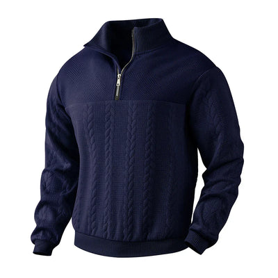 Logan | Luxe Quarter Zip Sweatshirt