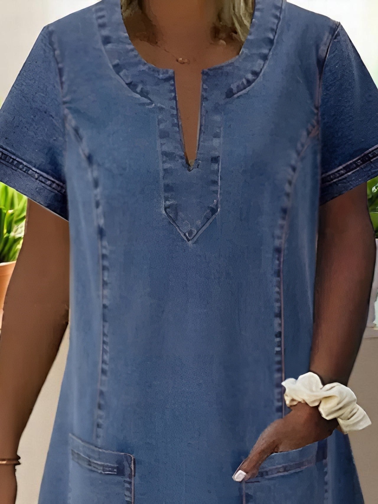 GEORGIA | Soft Denim Dress