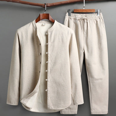 Logan | Cozy 2-Piece Fleece Uniform Set