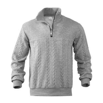 Logan | Luxe Quarter Zip Sweatshirt