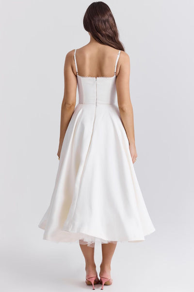 OPAL MIDI DRESS