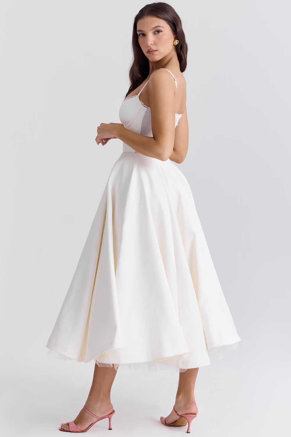 OPAL MIDI DRESS
