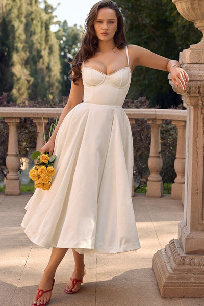 OPAL MIDI DRESS