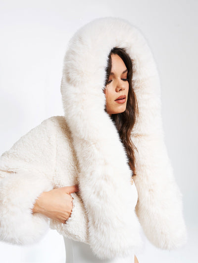 CLARISSA FAUX FUR COAT