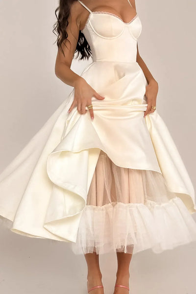 OPAL MIDI DRESS