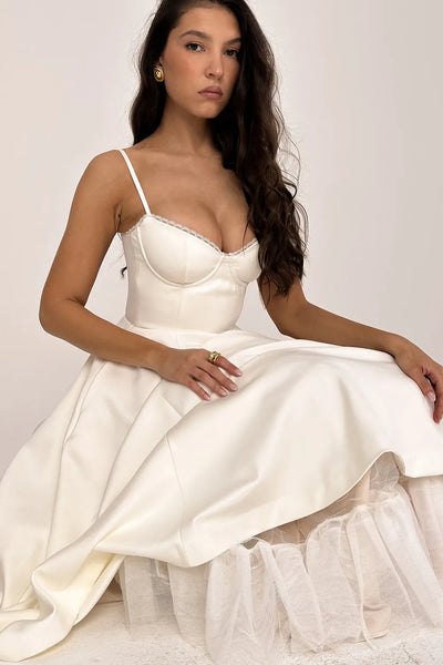 OPAL MIDI DRESS