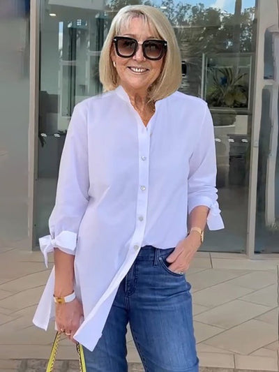 Nora I Cotton Long Jacket