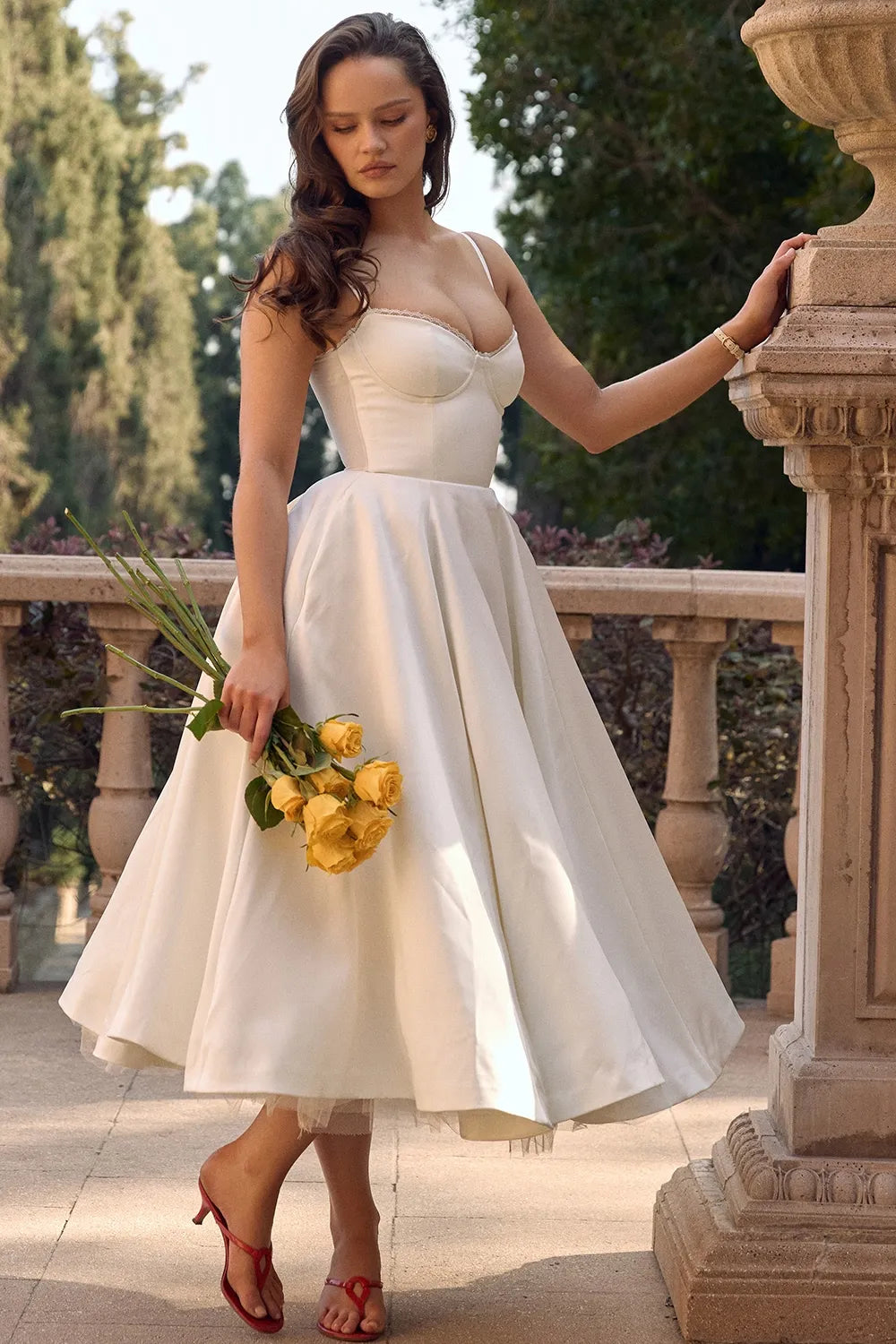 OPAL MIDI DRESS