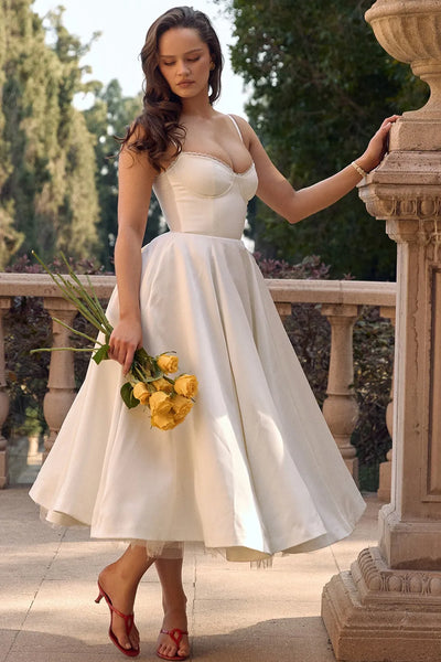 OPAL MIDI DRESS