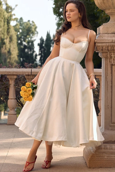 OPAL MIDI DRESS