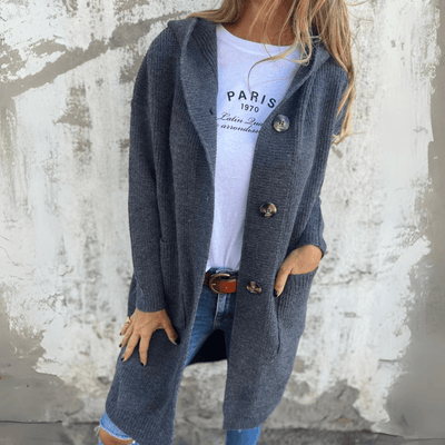 Piper | Elegant long ladies cardigan