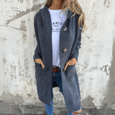 Piper | Elegant long ladies cardigan
