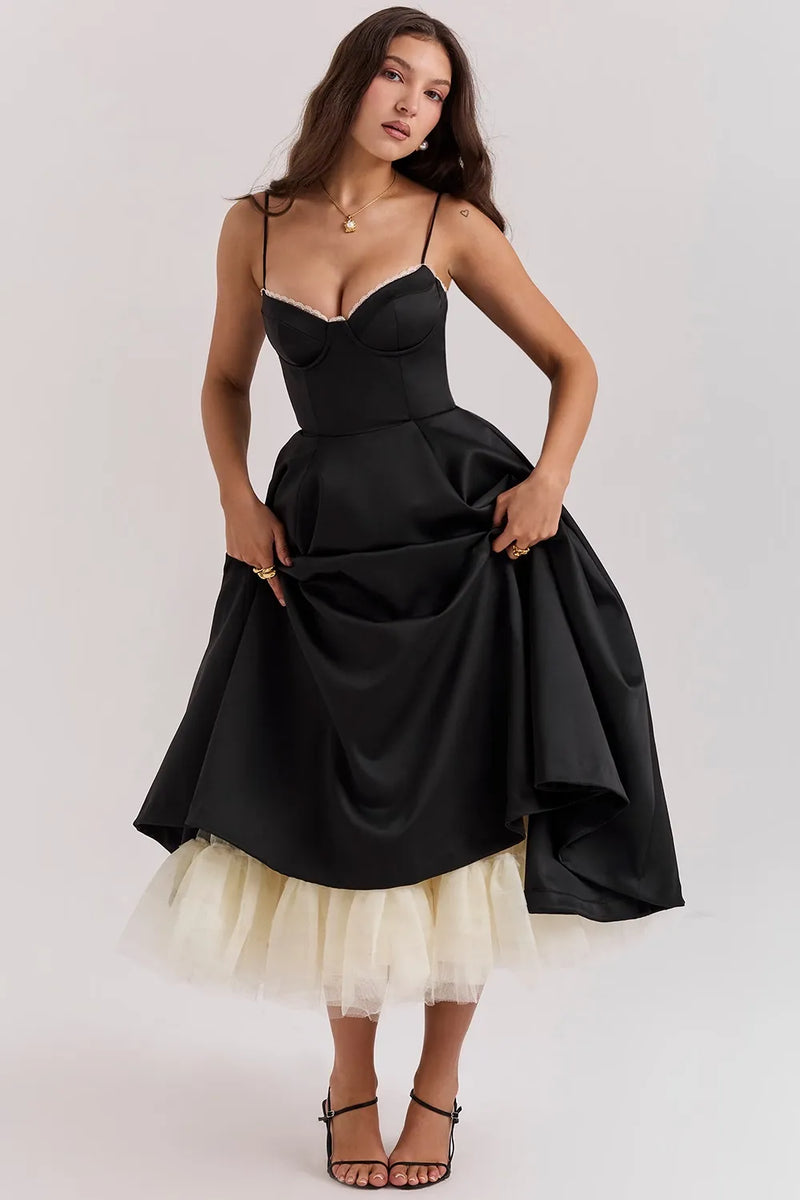 OPAL MIDI DRESS