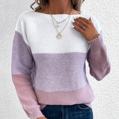 Clara™ | Classic Long-Sleeve Sweater