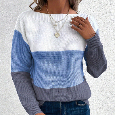 Clara™ | Classic Long-Sleeve Sweater