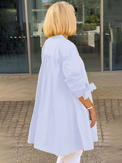 Nora I Cotton Long Jacket
