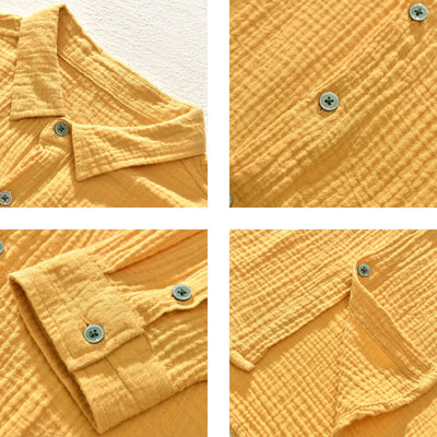Bodhi | COTTON SHIRT WITH LONG SLEEVES
