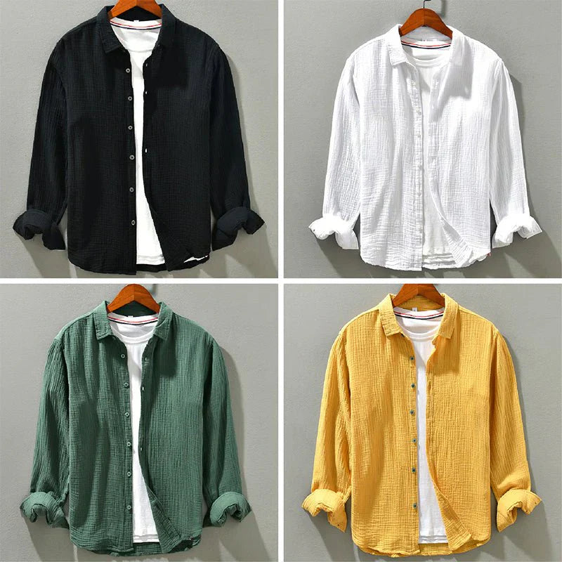 Bodhi | COTTON SHIRT WITH LONG SLEEVES