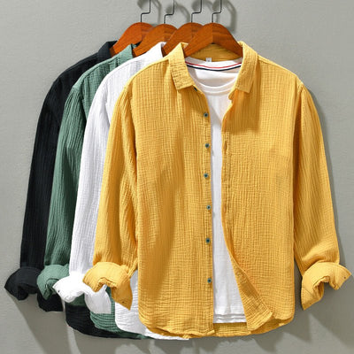 Bodhi | COTTON SHIRT WITH LONG SLEEVES